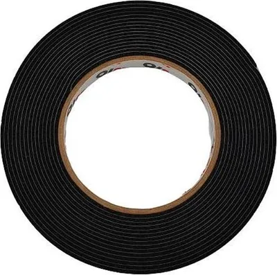 A roll of black EPDM sealing tape.