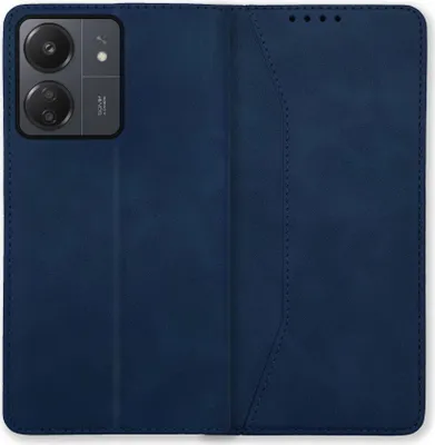 Produktbild von Bookstyle 'Premium' Schutzhülle Klapphülle Schutztasche Etui Cover für Xiaomi Redmi 13C 4G - Blau