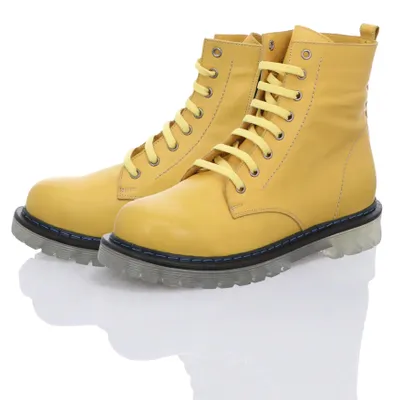 Produktbild von Gemini Damen Schnürboot gelb Größe 39