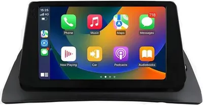 Image de Autoradio avec Bluetooth et CarPlay pour Renault Kangoo (2009-2018) – compatible avec Apple et Android – système stéréo avec système de navigation – 2 Go de RAM, 64 Go d'espace de stockage