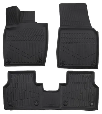 Immagine prodotto di Set completo di 4 tappetini in gomma 3D per gli interni Erpassan - VW ID.7 2023+