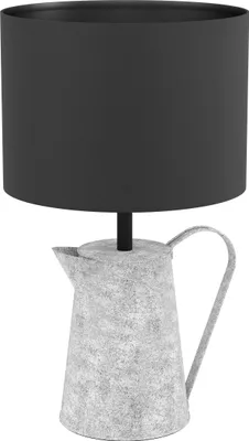 Zdjęcie produktu dla Eglo 43642 KENSAL E27 Lampa stołowa Ø250mm Szaro-czarna