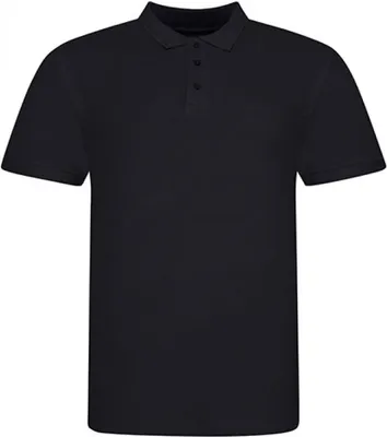 Produktbild von Just Polos JP100 | Herren Polo The 100 Polo, Gekämmte, ringgesponnene Baumwolle - Farbe: Deep Black - Größe: XXL