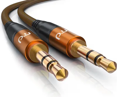 Produktbild von Primewire 3,5-mm-Klinke Audio-Kabel, AUX, Klinkenkabel, Metallstecker, Klinke Verbindungskabel, Audiokabel - 2m