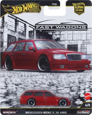 Produktbild von Mercedes-Benz E 36 AMG JBK69 | Hot Wheels Premium Car Culture Fahrzeug