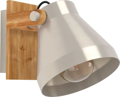 Image de Spot Eglo 43948 CAWTON E27 40W marron