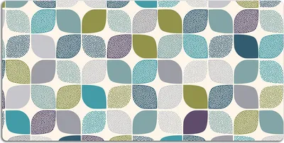 Produktbild von Schreibtischmatte Tischunterlage 100x50 cm Mauspad - Geometrisches Muster