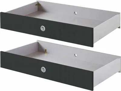 Productafbeelding van Set van 2 nachtkastjes "Joker", elk met een lade van 100x60x16 cm. Kleur naar keuze