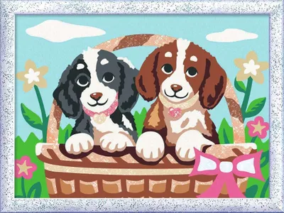 Image de Chiens dans le panier Ravensburger 25890