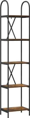 Immagine prodotto di vidaXL Libreria in rovere affumicato 40 x 30 x 183 cm materiale a base di legno