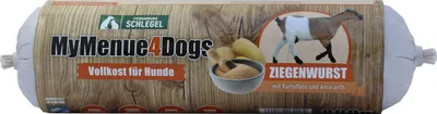 Produktbild von MyMenue4Dogs Hundefutter Ziegenwurst - 800 g