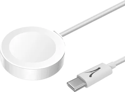Produktbild von Akashi ALTCABIWAT1M, Auto, Drinnen, Draußen, USB, Kabelloses Aufladen, 1 m, Weiß