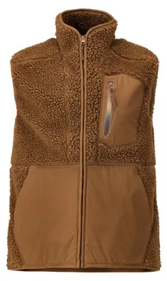 Immagine prodotto di Gilet in pelliccia di fibra con zip marrone, taglia XL MASCOT 22465-682-54