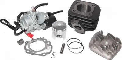 Produktbild von 70ccm Racing Zylinder KIT VERGASER 17,5 Nadel Lager für CPI Popcorn 50 ab 2003 Zylinderkit