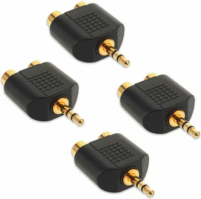 MuxLab 500027 Stereo Audio Balun, RCA-stekker naar Cat5/6 MuxLab 500027 Stereo Audio Balun, RCA-stekker naar Cat5/6
