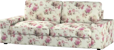 Produktbild von Dekoria Bezug für Kivik 3-Sitzer Sofa, beige- rosa, Bezug für Sofa Kivik 3-Sitzer