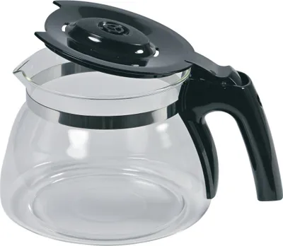 Produktbild von Glaskanne Kaffeekanne Kanne Glaskrug Kaffeekrug transparent schwarz Melitta 6603038 Kaffeemaschine Filterkaffeemaschine eingesetzt in Enjoy