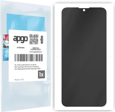Produktbild von apgo Schutzfolie für Alcatel 1S (2020) Anti-Spy, Blickschutzfolie, Privacy, Hydrogel Displayschutzfolie, mit Positionierhilfe [Privacy, Matt, Anti-Fingerprint]