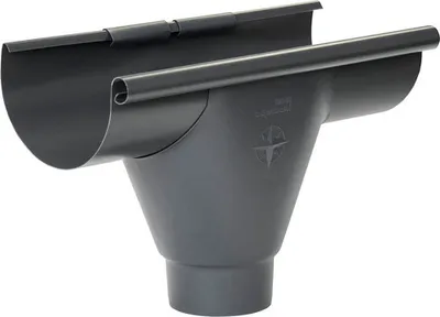 Produktbild von Zambelli Vorinstallierter Titanzink Einhangstutzen rund für Rinnengröße 280 mm Ablauf Ø 80 mm