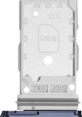 Produktbild von Samsung, Original SIM-Kartenhalter für Galaxy S25 / S25 Plus Dual Nano-SIM, Schwarz