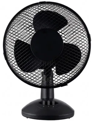 Obrázek produktu pro Stolní ventilátor Rosberg R51760B9, 19 W, 23 cm, 2 rychlosti, černý