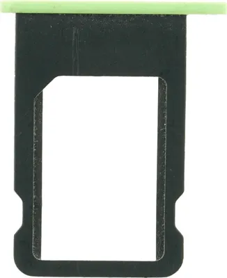 Produktbild von Simkarten Halter für iPhone 5C, Grün