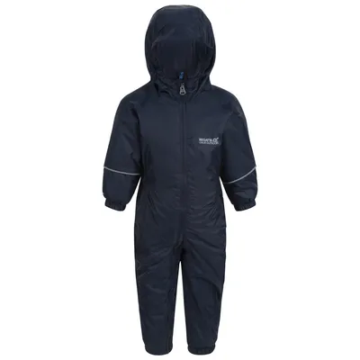 Produktbild von Regatta Great Outdoors Kleinkinder Regen Anzug Splosh III RG1347 (6-12 Monate (74-80)) (Marineblau)