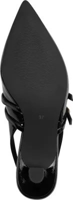 Produktbild von MARCO TOZZI Damen Slingpumps spitz mit Riemchen und Queenie Absatz 2-29508-45, Größe:42 EU, Farbe:Schwarz
