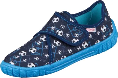 Produktbild von Superfit Hausschuhe in blau, Gr. 27