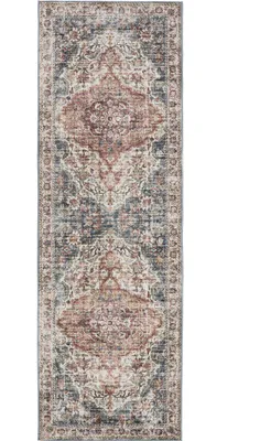 Produktbild von Interiyou Waschbarer Teppich Gent Multicolor 80x240 cm