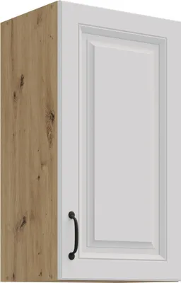 Produktbild von Hängeschrank 40 cm Stilo Weiss + Eiche Artisan Küchenzeile Küchenblock Küche
