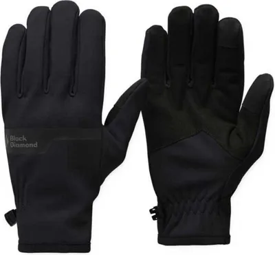 Produktbild von Everyday Softshell Gloves, 0002 Black, XS, Black Diamond