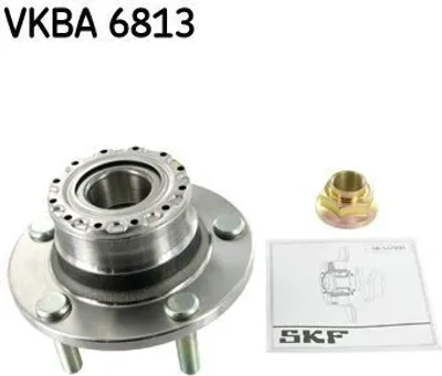 Produktbild von SKF Radlagersatz Hinten für HYUNDAI COUPE (GK) VKBA 6813