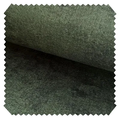 Produktbild von INFANTE - Vintage Möbelstoff in Natursteinoptik - Samtweicher Velours-Polsterstoff - Pflegeleichte Meterware 1lfm | Farbe: 10 Tannengrün