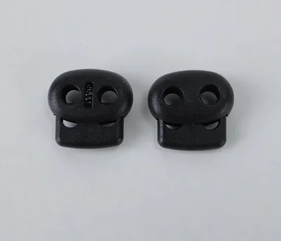 Produktbild von Prym 416657, Kordelstopper, Schwarz, Kunststoff, 40 °C, 20 mm, 23 mm
