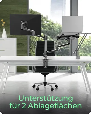 Immagine prodotto di Monitorständer IcyBox 1 Monitor bis zu 32"/8kg Tischmontage