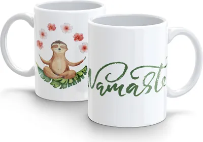 Produktbild von Kubek 300ml Joga Namaste Yoga Zeit v8