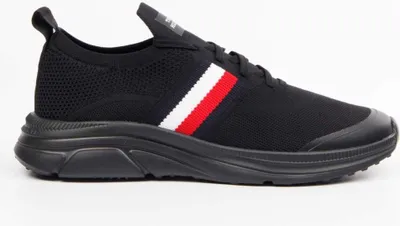 Produktbild von Tommy Hilfiger Herren Sneaker FM0FM04798 BDS Farbe: Schwarz Größe: 41