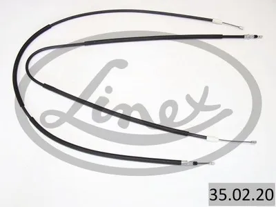 Produktbild von LINEX Handbremsseil 35.02.20 Hinten für RENAULT ESPACE III (JE0) 1635/1494/1573/1431mm