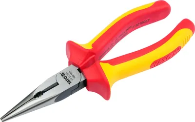 Produktbild von Yato YT-21154, Spitzzange, Chrom-Vanadium-Stahl, Rot, Gelb, 1000 V, 160 mm
