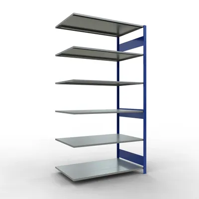Produktbild von Stecksystem Anbauregal - 2500x1300x800 mm, Typ 150 kg