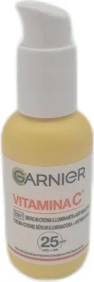 Produktbild von Garnier Creme Serum Hautpflege SkinActive 2 in 1 Vitamin C Pflege Feuchtigkeit Glow