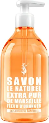 Produktbild von Savon Le Naturel SavonleNaturel Fleur oranger FN/NL, Haut, Flüssigseife, Pumpenflasche, 500 ml, 75 mm, 75 mm