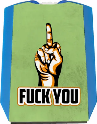 Produktbild von Fuck You Parkscheibe mit Mittelfinger Motiv