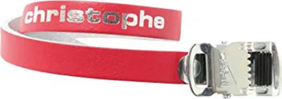 Produktbild von Zéfal Riemen Christophe 516 Rot 516 - robuste Pedalriemen für sicheren Halt.
