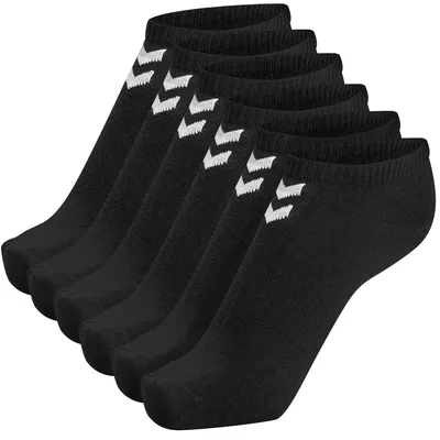 Productafbeelding van hummel Hmlchevron enkelsokken, 6-pack, ZWART, maat 10