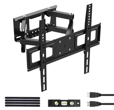 Productafbeelding van TV Muurbeugel Manual Tilt Swivel Wall Mount voor 26-65 Inch, Belasting tot 35kg, Max. VESA 400x400 mm
