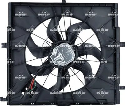 Image de NRF 47920 : Ventilateur de refroidissement moteur, ventilateur de radiateur compatible avec MERCEDES-BENZ Classe V (W447), radiateur à eau