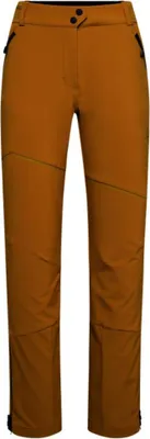 Braune Softshellhose Orizon Pant W von La Sportiva mit Reißverschlusstaschen und verstellbarem Saum