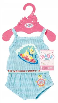 Produktbild von Zapf Baby Born Unterwäsche-Set für Puppen, blau